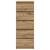 Bufetă cu sertare Stejar Artisan 37,5x35x99 cm Lemn prelucrat GartenMobel Dekor