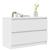 Dulap TV alb 80x35x54 cm lemn prelucrat GartenMobel Dekor