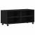Cabinet TV Negru 90 x 35 x 35 cm Lemn compozit GartenMobel Dekor