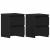 Dulap de noapte cu sertar 2 pcs Stejar negru 30 x 30 x 40 cm GartenMobel Dekor