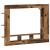 Cabinet TV Pe perete Lemn vechi 152 x 22 x 113 cm Lemn compozit GartenMobel Dekor