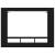 Cabinet TV Stejar negru 152 x 22 x 113 cm Lemn compozit GartenMobel Dekor