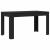 Masă de dining Stejar negru 140 x 74.5 x 76 cm Lemn compozit GartenMobel Dekor