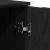 Bufet Negru 60 x 30 x 70 cm Lemn compozit GartenMobel Dekor