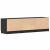 Cabinet TV cu sertar Negru 140 x 35 x 40 cm Lemn compozit GartenMobel Dekor