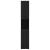 Dulap de Baie Stejar negru 32 x 34 x 188.5 cm Lemn compozit GartenMobel Dekor