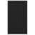 Dulap pentru pantofi cu raft Stejar negru 59 x 35 x 100 cm GartenMobel Dekor