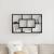 Raft de perete Stejar negru 85 x 16 x 52.5 cm Lemn compozit GartenMobel Dekor