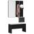 Set de Mobilier pentru Hol 4 pcs Stejar negru 80 x 30.5 x 40 cm GartenMobel Dekor