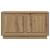 Cabinet TV stejar artizanal 80 x 35 x 45 cm Lemn compozit GartenMobel Dekor