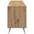 Cabinet TV stejar artizanal 150 x 30 x 44.5 cm Lemn compozit GartenMobel Dekor