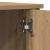 Cabinet TV stejar artizanal 100 x 40 x 50 cm Lemn compozit GartenMobel Dekor