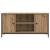 Cabinet TV stejar artizanal 100 x 40 x 50 cm Lemn compozit GartenMobel Dekor