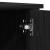 Cabinet TV Stejar negru 100 x 40 x 50 cm Lemn compozit GartenMobel Dekor