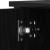 Cabinet TV Stejar negru 80 x 40 x 50 cm Lemn compozit GartenMobel Dekor