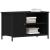 Cabinet TV Stejar negru 80 x 40 x 50 cm Lemn compozit GartenMobel Dekor