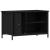 Cabinet TV Stejar negru 80 x 40 x 50 cm Lemn compozit GartenMobel Dekor