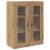 Cabinet suspendat Pe perete stejar artizanal 69.5 x 34 x 90 cm GartenMobel Dekor
