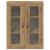 Cabinet suspendat Pe perete stejar artizanal 69.5 x 34 x 90 cm GartenMobel Dekor