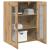 Cabinet suspendat Pe perete stejar artizanal 69.5 x 34 x 90 cm GartenMobel Dekor