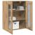 Cabinet suspendat Pe perete stejar artizanal 69.5 x 34 x 90 cm GartenMobel Dekor