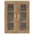 Cabinet suspendat Pe perete stejar artizanal 69.5 x 34 x 90 cm GartenMobel Dekor