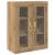 Cabinet suspendat Pe perete stejar artizanal 69.5 x 34 x 90 cm GartenMobel Dekor