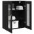 Cabinet suspendat Stejar negru 69.5 x 34 x 90 cm Lemn compozit GartenMobel Dekor