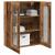 Cabinet suspendat Lemn vechi 69.5 x 34 x 90 cm Lemn compozit GartenMobel Dekor
