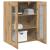 Cabinet suspendat Pe perete stejar artizanal 69.5 x 34 x 90 cm GartenMobel Dekor