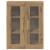 Cabinet suspendat Pe perete stejar artizanal 69.5 x 34 x 90 cm GartenMobel Dekor
