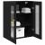 Cabinet suspendat Stejar negru 69.5 x 34 x 90 cm Lemn compozit GartenMobel Dekor