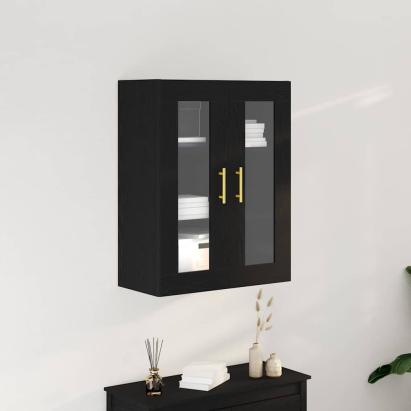 Cabinet suspendat Stejar negru 69.5 x 34 x 90 cm Lemn compozit GartenMobel Dekor