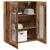 Cabinet suspendat Lemn vechi 69.5 x 34 x 90 cm Lemn compozit GartenMobel Dekor