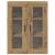 Cabinet suspendat Pe perete stejar artizanal 69.5 x 34 x 90 cm GartenMobel Dekor