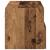 Dulap TV de perete Pe perete 2 pcs Lemn Vechi 100 x 30 x 30 cm GartenMobel Dekor
