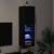 Cabinet TV Negru 30.5 x 30 x 102 cm Lemn compozit GartenMobel Dekor