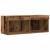 Cabinet TV Pe perete Lemn vechi 80 x 30 x 30 cm Lemn compozit GartenMobel Dekor