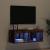 Cabinet TV Pe perete Lemn vechi 80 x 30 x 30 cm Lemn compozit GartenMobel Dekor