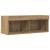 Cabinet TV 2 pcs Stejar Artizanal 80 x 30 x 30 cm Lemn compozit GartenMobel Dekor