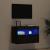 Dulap TV de perete Stejar negru 60 x 30 x 40 cm Lemn compozit GartenMobel Dekor