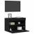 Dulap TV de perete Stejar negru 60 x 30 x 40 cm Lemn compozit GartenMobel Dekor