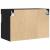 Dulap TV de perete Stejar negru 60 x 30 x 40 cm Lemn compozit GartenMobel Dekor
