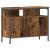 Dulap pentru chiuvetă de baie cu ușă Lemn vechi 80 x 30 x 60 cm GartenMobel Dekor