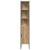 Dulap de Baie stejar artizanal 33 x 33 x 185.5 cm Lemn compozit GartenMobel Dekor