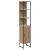 Dulap de Baie stejar artizanal 33 x 33 x 185.5 cm Lemn compozit GartenMobel Dekor