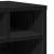 Suport pentru imprimantă Stejar negru 40 x 32 x 22.5 cm GartenMobel Dekor