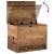 Cutie de depozitare Lemn vechi 60 x 42 x 46 cm Lemn compozit GartenMobel Dekor