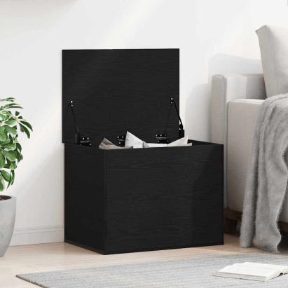 Cutie de depozitare Stejar negru 60 x 42 x 46 cm Lemn compozit GartenMobel Dekor