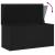 Cutie de depozitare Stejar negru 100 x 42 x 46 cm Lemn compozit GartenMobel Dekor